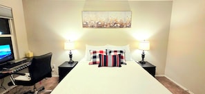 3 bedrooms, iron/ironing board, free WiFi, bed sheets