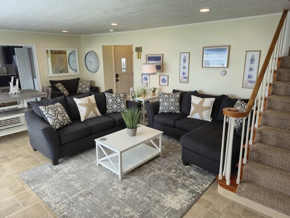 Smart TV, video games, DVD player, books