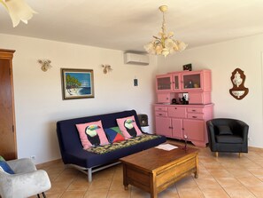 Flat-screen TV - Les Tortues sea view with swimming pool (La Seyne-sur-Mer)
