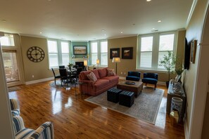 Smart TV, fireplace - Condo in Historic Marymount College Building (Salina)