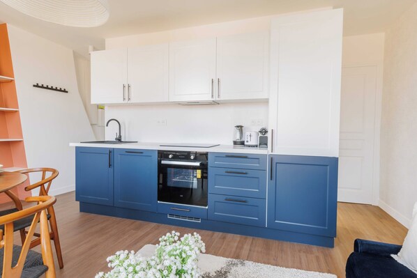 Private kitchen - Luminous Apartment - Saint Germain des Pres (Paris)