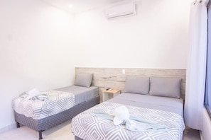 2 chambres, fer et planche Ă repasser, Wi-Fi gratuit, draps fournis