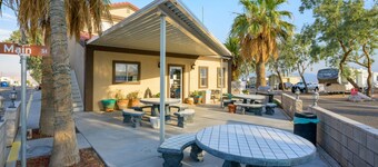 Park Model Home in an RV Resort