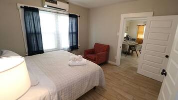 1 bedroom, iron/ironing board, travel crib, free WiFi