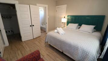 1 bedroom, iron/ironing board, travel crib, free WiFi