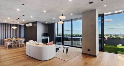 Modern Luxe Charm with Balcony Parking Gym