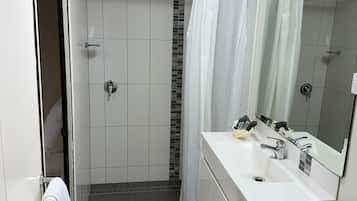 Desk, blackout curtains, iron/ironing board, free WiFi