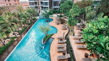 Appartement, 3 chambres, fumeurs, balcon | Piscine