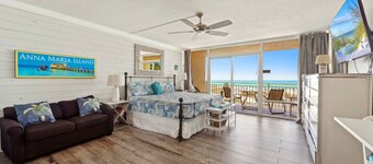 Beachfront Studio Retreat on Anna Maria Island