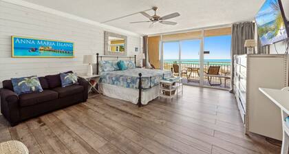 Beachfront Studio Retreat on Anna Maria Island