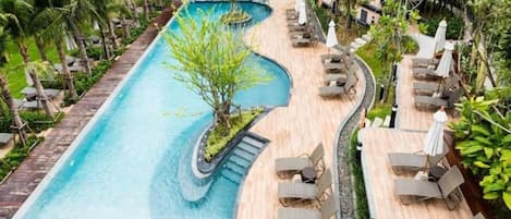 Apartamento, 2 quartos, para fumantes, sacada | Piscina