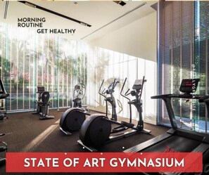 Apartment, 2 Bedrooms, Smoking, Balcony | Fitness studio - Sea View-high Floor 2 Bed Room Excellent Location (Pattaya)