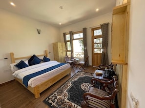 Uitzicht vanaf balkon
