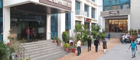 Façade de l’hébergement