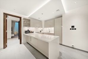 Private kitchen - FIRST CLASS | 4BR | Sobha Skyline Luxury (Sobha Hartland)
