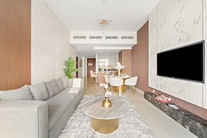 Living area - FIRST CLASS | 2BR | Burj Khalifa & Downtown Views (Downtown)