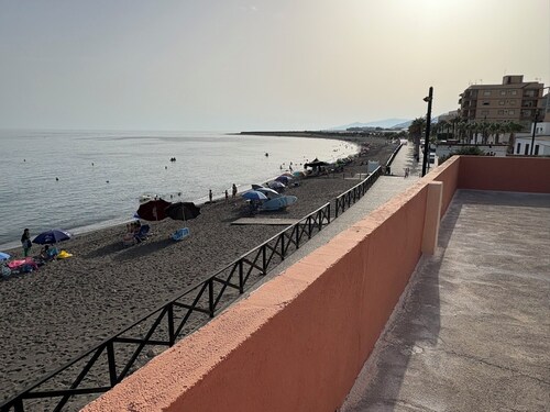 Beachfront with barbecue. Ideal for families