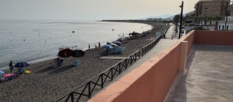 Beachfront with barbecue. Ideal for families