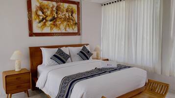 2 habitaciones, acceso a internet y ropa de cama