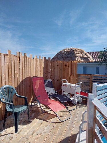 L' Arrayade l'andaise house with swimming pool