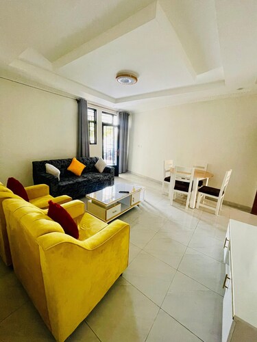 Lovely 2-bedroom apartment in Kigali close to Kigali International Airport.