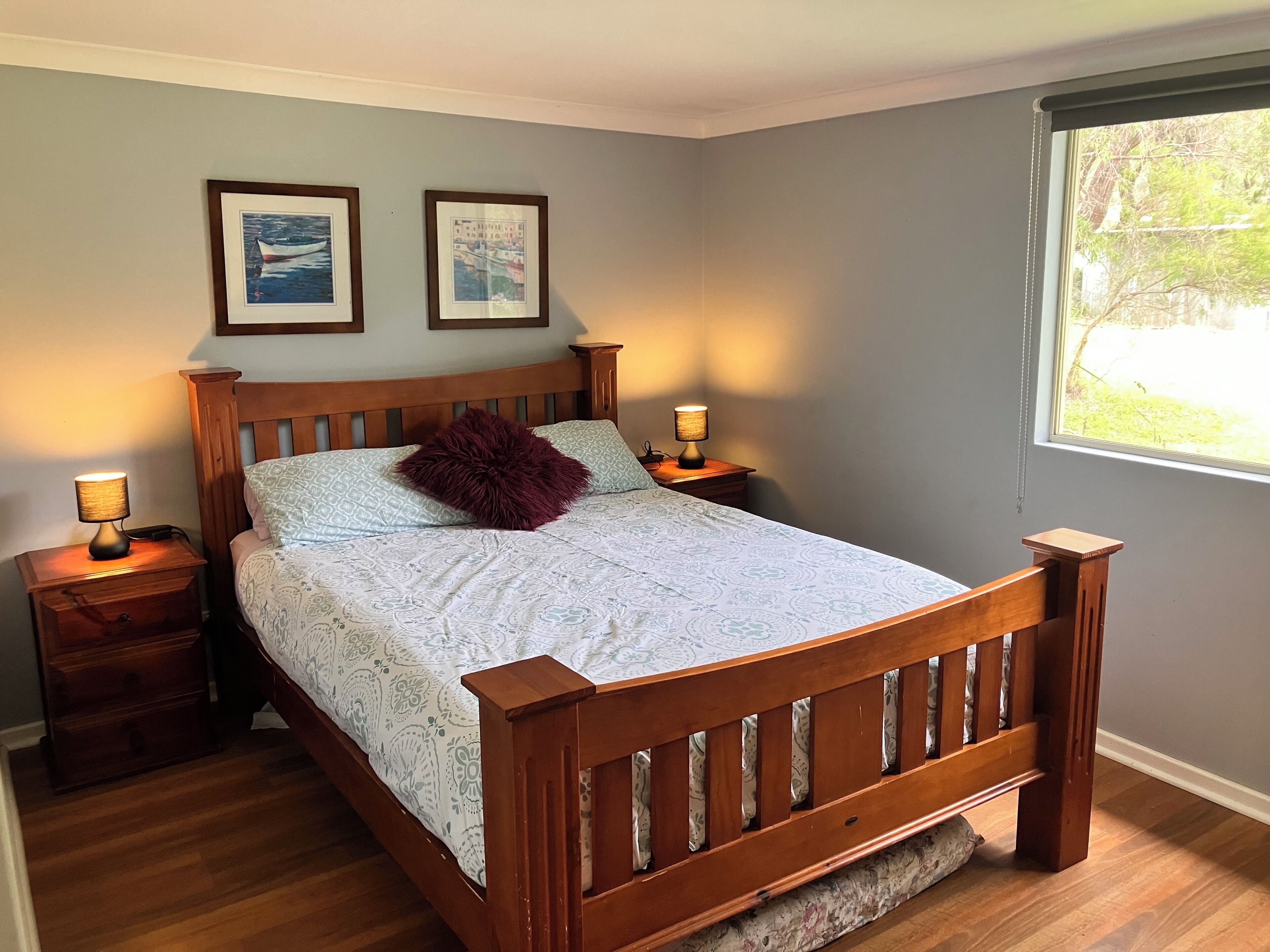 3 habitaciones y ropa de cama 