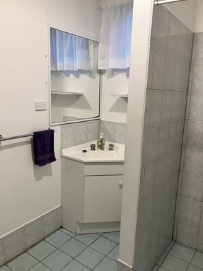 Towels, soap, toilet paper