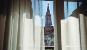 Grand Double Room, City View | In-room safe, blackout curtains, soundproofing, iron/ironing board - Madame C (Strasbourg)