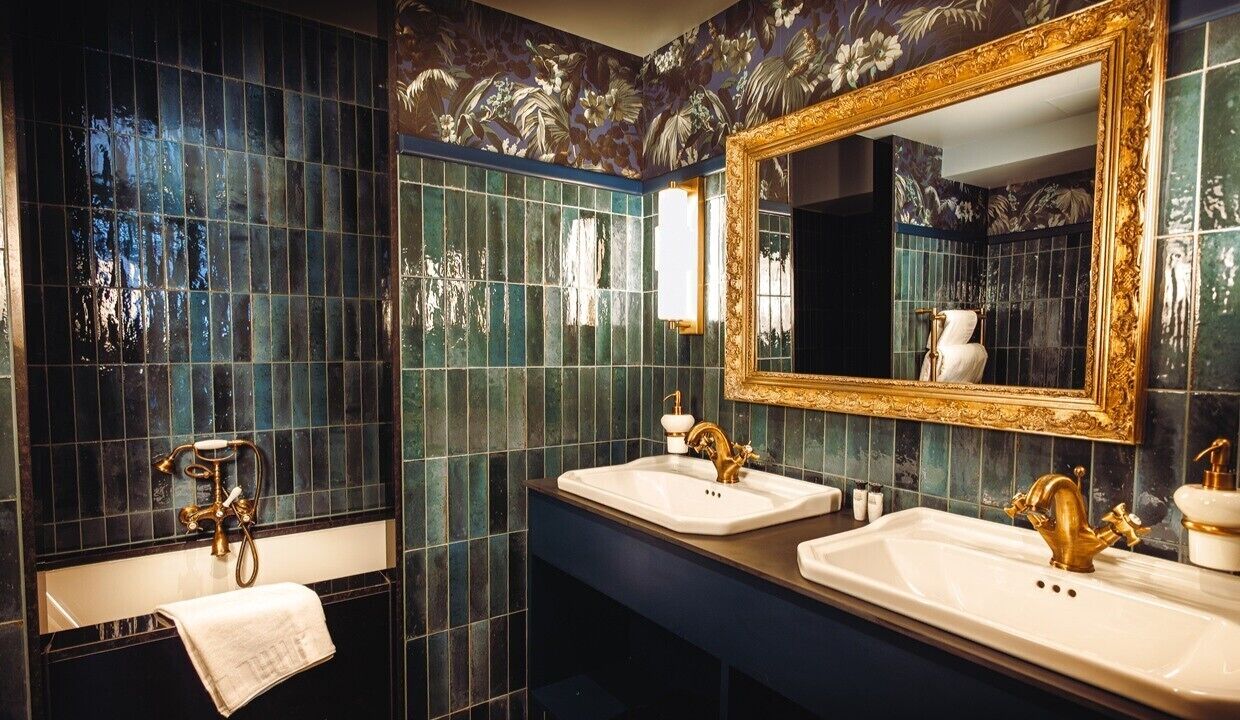 Chambre Double Majestueuse, vue ville | Salle de bain