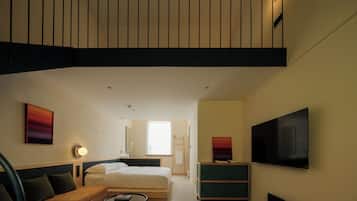 Blackout curtains, iron/ironing board, free WiFi