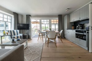 Interior - Comfortable vacation apartment Meertied in the Lindenhof on Wangerooge with balcony (Wangerooge)