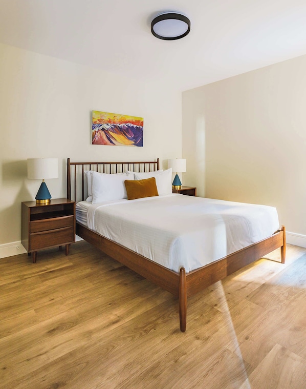 1 chambre, lit de bébé portatif, Wi-Fi, literie fournie