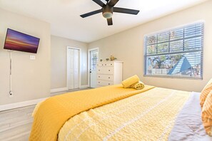 2 habitaciones, cuna de viaje, wifi y ropa de cama 
