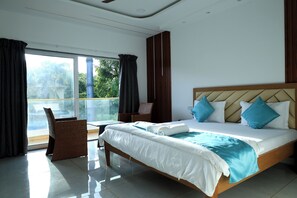 Desk, laptop workspace