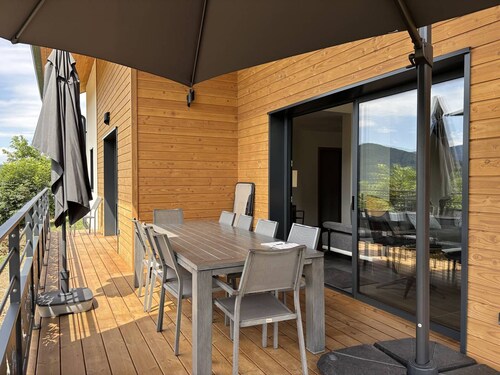 Modern house in Villard-de-Lans with 8 sleeps, parking and WiFi