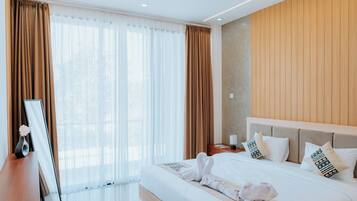 Villa | Desk, iron/ironing board, free WiFi, bed sheets