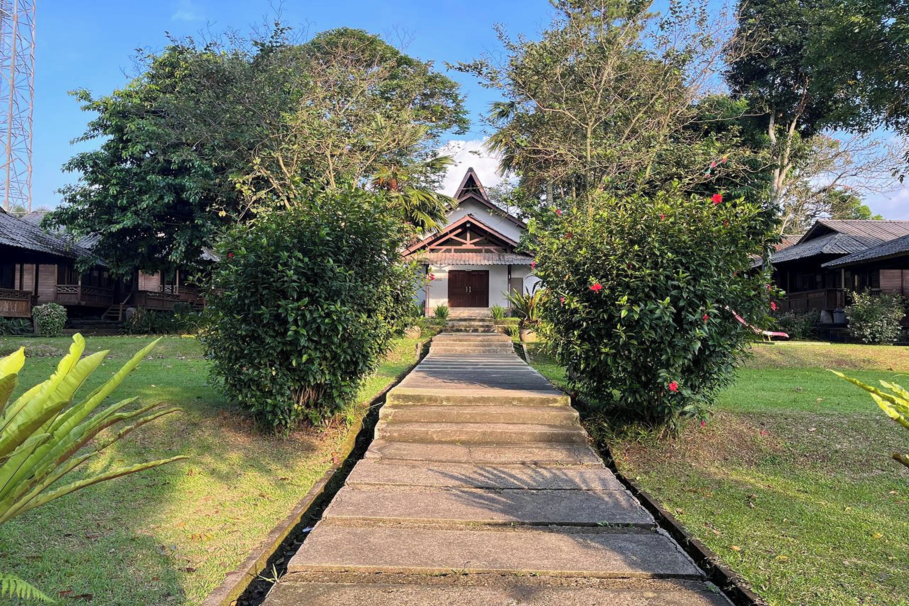Façade de l’hébergement