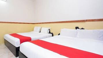 Free WiFi, bed sheets