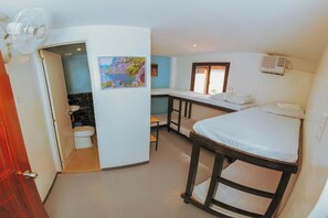 Family Shared Dormitory | Desk, free WiFi, bed sheets