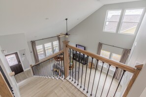 TV - Escape to this serene 3-bedroom bayfront retreat in Seabrook Shores. Featuring stunning water views, a spacious deck for sunsets, and cozy coastal interiors, this hideaway is perfect for family getaways or a peaceful escape by the bay (Seabrook)