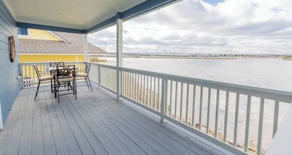 Escape to this serene 3-bedroom bayfront retreat in Seabrook Shores. Featuring stunning water views, a spacious deck for sunsets, and cozy coastal interiors, this hideaway is perfect for family getaways or a peaceful escape by the bay