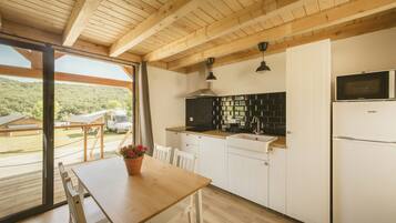 华丽小屋, 山景