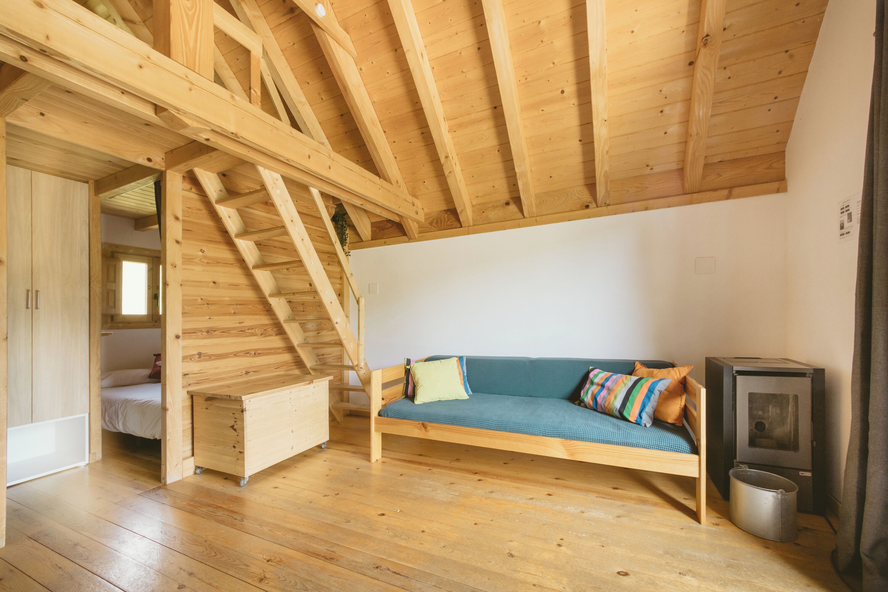 Cabaña Confort, vista a la montaña