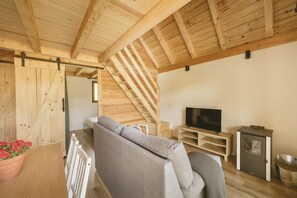 Deluxe-Ferienhütte, Bergblick