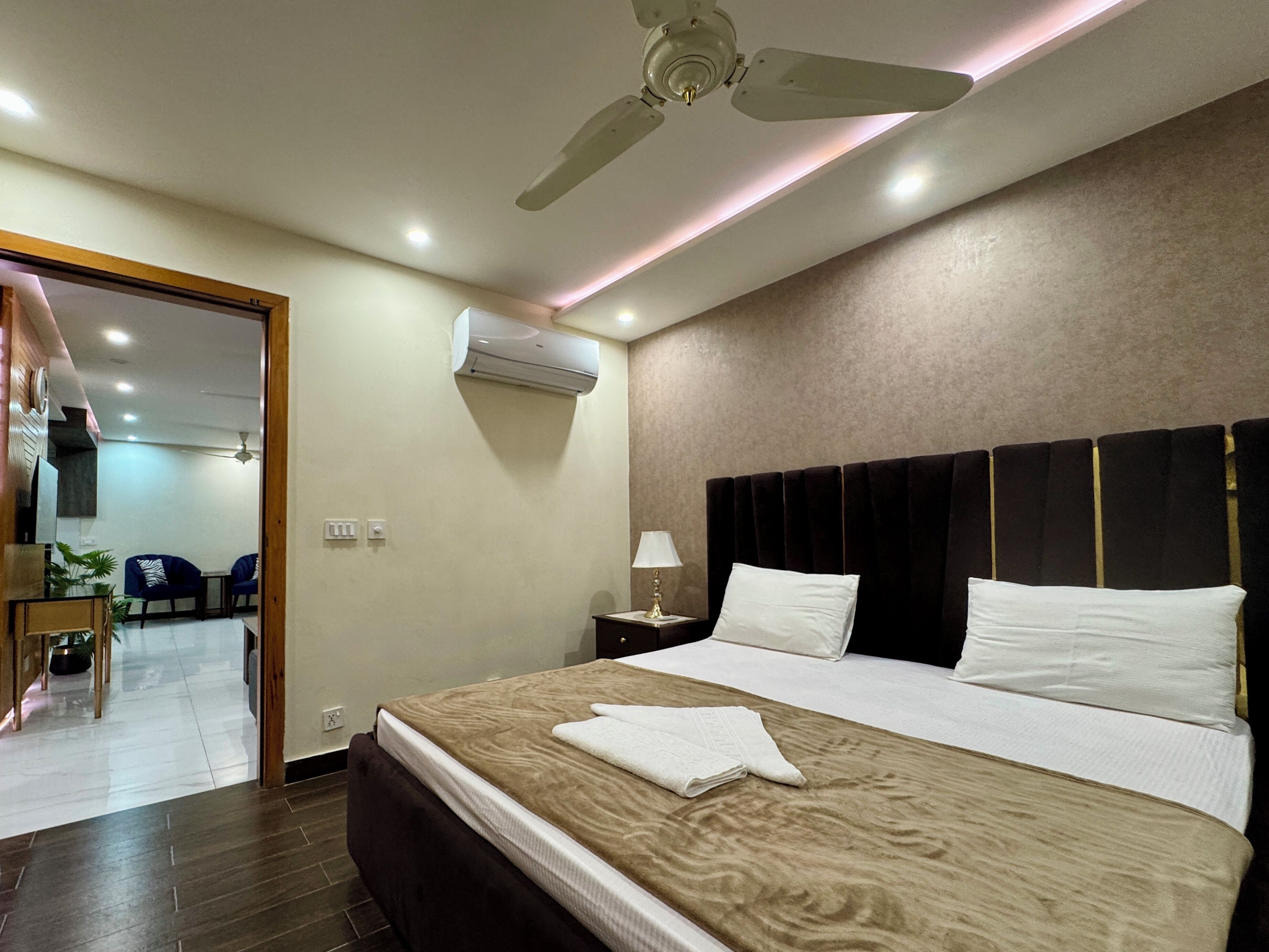 2 soveværelser, strygejern/strygebræt, gratis Wi-Fi, sengetøj