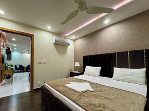 2 多间卧室、熨斗/熨衣板、免费 WiFi、床单