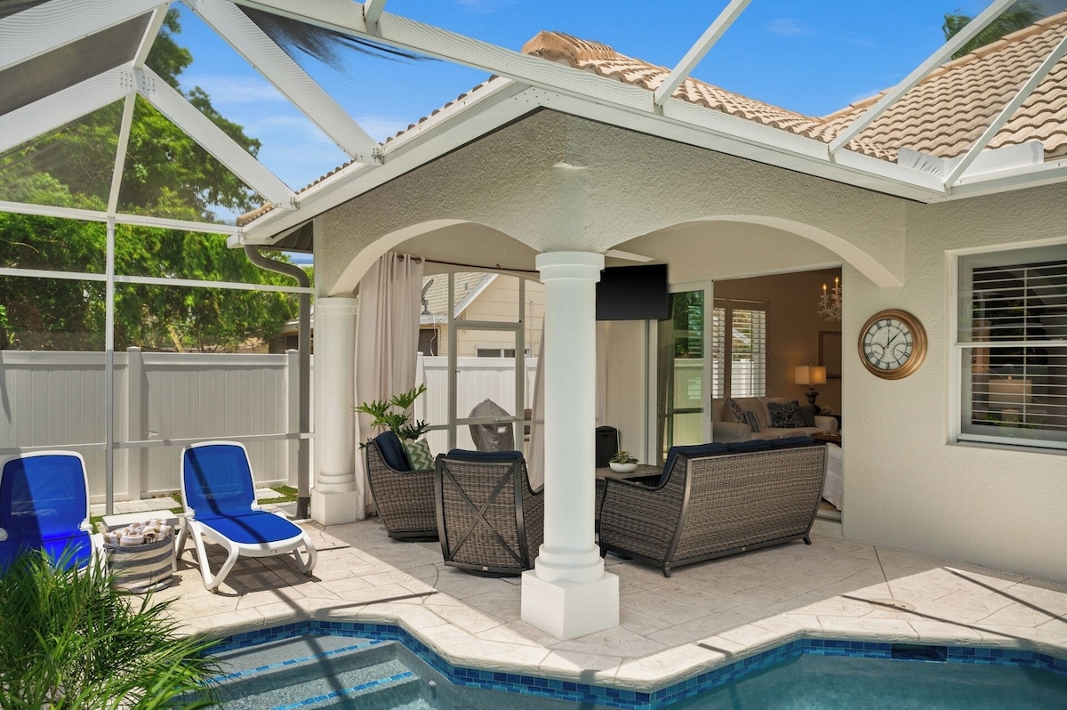 Photo 32 of StayNaples: Screened, Heated Private Pool, w/Outdoor Seats near Vanderbilt Beach