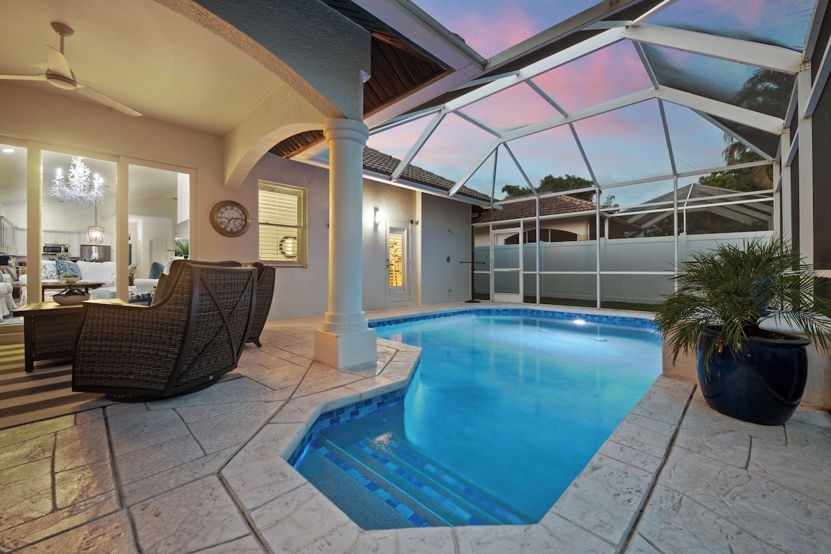 Photo 36 of StayNaples: Screened, Heated Private Pool, w/Outdoor Seats near Vanderbilt Beach