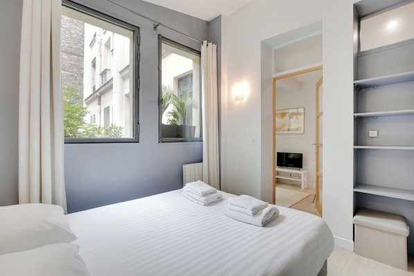 Appartement | 1 chambre, espace de travail pour ordinateurs portables