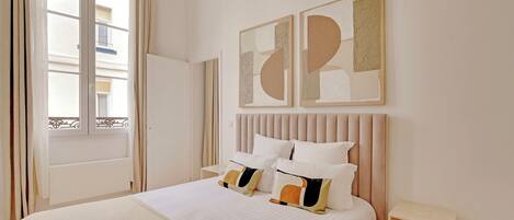 1 bedroom, iron/ironing board, travel crib, WiFi